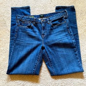 J. Crew Toothpick Stretch Jeans 29x30